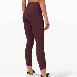 Lululemon Trail Trekker High Rise Tight Cassis